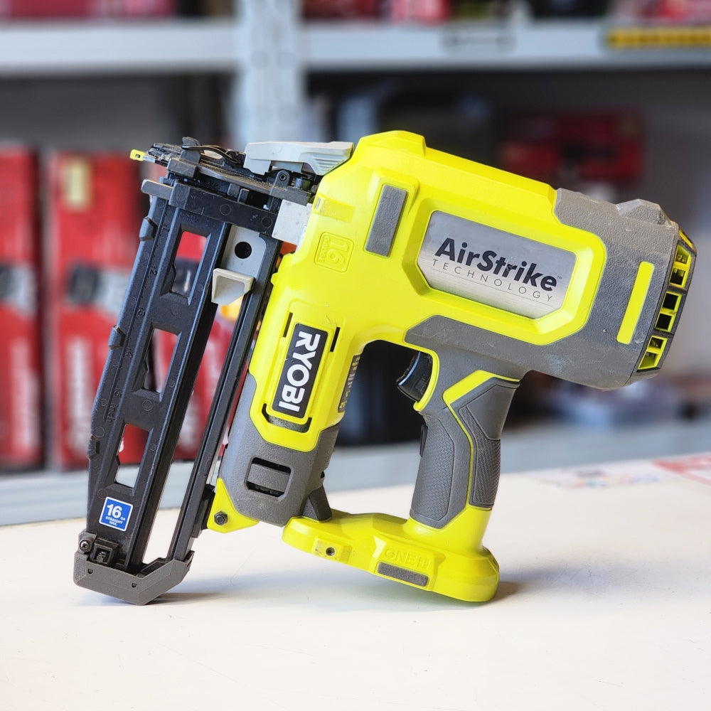 One + 18V Airstrike 16-gauge Cordless Finish Nailer (Tool Only) One + 18V Airstrike 16-gauge Cordless Finish Nailer (Tool Only)